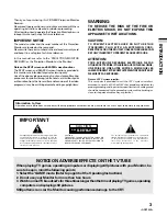 Preview for 3 page of Pioneer SD-532HD5 Operating Instructions Manual