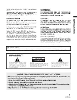 Preview for 3 page of Pioneer SD-641HD5 Operating Instruction