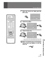 Preview for 61 page of Pioneer SD-641HD5 Operating Instruction