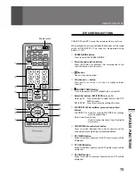 Preview for 73 page of Pioneer SD-643HD5 Operating Instructions Manual