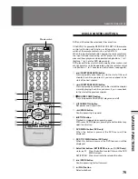 Preview for 75 page of Pioneer SD-643HD5 Operating Instructions Manual