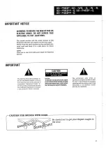 Preview for 3 page of Pioneer SD-P453FP Operating Instructions Manual