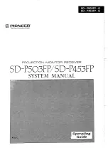 Preview for 37 page of Pioneer SD-P453FP Operating Instructions Manual