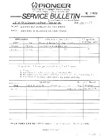 Preview for 7 page of Pioneer SE-700 Service Manual