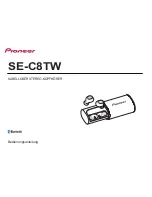 Preview for 1 page of Pioneer SE-C8TW Operating Instructions Manual