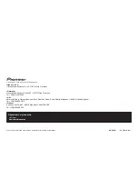 Предварительный просмотр 72 страницы Pioneer SE-C8TW Operating Instructions Manual