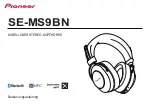 Предварительный просмотр 1 страницы Pioneer SE-MS9BN Operating Instructions Manual