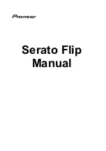 Preview for 1 page of Pioneer Serato Flip User Manual