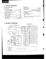 Preview for 4 page of Pioneer SG-300 Service Manual