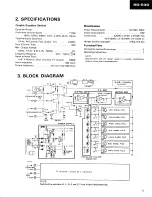 Предварительный просмотр 3 страницы Pioneer SG-530 Service Manual