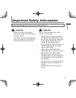 Preview for 5 page of Pioneer SGY-PM900H79 L Important Information For The User