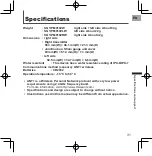 Preview for 31 page of Pioneer SGY-PM910ZLW User Manual