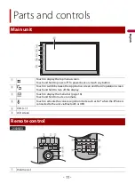 Preview for 11 page of Pioneer Siriusxm DMH-2600NEX Operation Manual