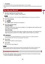 Preview for 14 page of Pioneer Siriusxm DMH-2600NEX Operation Manual