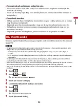 Preview for 26 page of Pioneer Siriusxm DMH-2600NEX Operation Manual