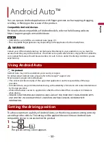 Preview for 53 page of Pioneer Siriusxm DMH-2600NEX Operation Manual