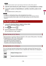 Preview for 73 page of Pioneer Siriusxm DMH-2600NEX Operation Manual