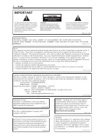 Предварительный просмотр 2 страницы Pioneer SP-SB23W Operating Instructions Manual