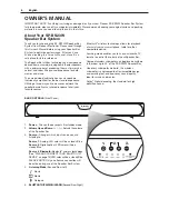 Предварительный просмотр 6 страницы Pioneer SP-SB23W Operating Instructions Manual