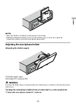 Предварительный просмотр 8 страницы Pioneer SPH-20DAB Operation Manual