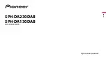 Pioneer SPH-DA130DAB Operation Manual preview