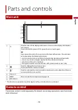 Предварительный просмотр 9 страницы Pioneer SPH-DA160DAB Operation Manual