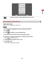 Предварительный просмотр 32 страницы Pioneer SPH-DA160DAB Operation Manual