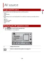 Preview for 24 page of Pioneer SPH-DA250DAB Operation Manual