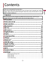 Preview for 2 page of Pioneer SPH-DA360DAB Operation Manual