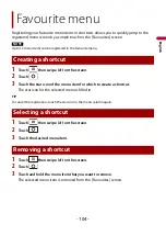 Preview for 104 page of Pioneer SPH-EVO93DAB Operation Manual