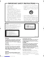 Предварительный просмотр 3 страницы Pioneer SSP-LX03 Operating Instructions Manual