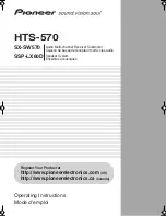 Preview for 1 page of Pioneer SSP-LX60D Operating Instructions Manual