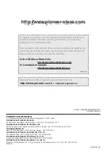 Preview for 35 page of Pioneer Steez STZ-D10Z-R Operating Instructions Manual