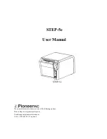 Pioneer STEP-5e User Manual preview