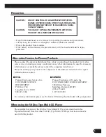 Preview for 7 page of Pioneer Suepr Tuner III DEH-P7200 Operation Manual