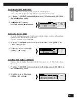 Предварительный просмотр 41 страницы Pioneer Suepr Tuner III DEH-P7200 Operation Manual