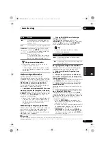 Предварительный просмотр 67 страницы Pioneer SUPER AUDIO CD PLAYER PD-D9MK2-K Operating Instructions Manual