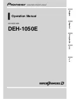 Preview for 1 page of Pioneer Super Tuner III D DEH-1050E Operation Manual