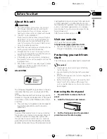 Предварительный просмотр 3 страницы Pioneer Super Tuner III D DEH-1150MP Owner'S Manual