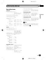 Предварительный просмотр 41 страницы Pioneer Super Tuner III D DEH-1150MP Owner'S Manual