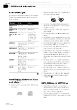 Preview for 14 page of Pioneer Super Tuner III D DEH-2800MP Operation Manual