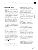 Предварительный просмотр 53 страницы Pioneer Super Tuner III D DEH-3770MP Operator'S Manual