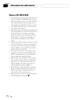 Предварительный просмотр 74 страницы Pioneer Super Tuner III D DEH-P4550 Operation Manual