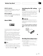 Preview for 7 page of Pioneer Super Tuner III D DEH-P8600MP Operation Manual