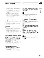 Preview for 9 page of Pioneer Super Tuner III D DEH-P8600MP Operation Manual