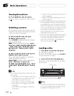 Preview for 12 page of Pioneer Super Tuner III D DEH-P8600MP Operation Manual