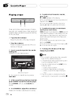 Предварительный просмотр 14 страницы Pioneer SUPER TUNER III D FH-P4200MP Operation Manual