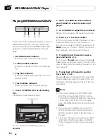 Предварительный просмотр 22 страницы Pioneer SUPER TUNER III D FH-P4200MP Operation Manual