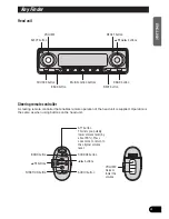 Предварительный просмотр 5 страницы Pioneer Super Tuner III DEH-P930 Operation Manual