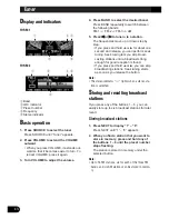 Предварительный просмотр 14 страницы Pioneer Super Tuner III DEH-P930 Operation Manual